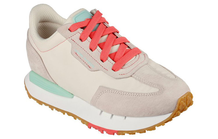Lookbook 스케쳐스 어퍼컷 클래식 조거 '화이트 핑크' (Skechers Upper Cut Classic Jogger '화이트 핑크') 133247-PNK