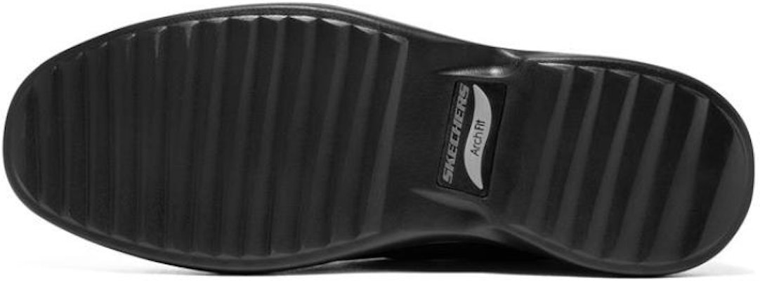 Skechers USA Arch Fit Ogden 'Pure Black' 204740-BBK Shop Skechers USA Arch Fit Ogden 'Pure Black' 204740-BBK