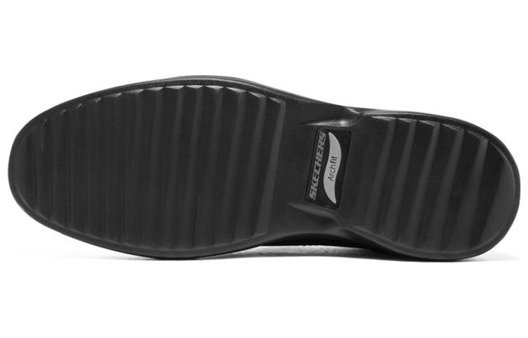 Shop Skechers USA Arch Fit Ogden ''Pure Black'' Herren Sneaker Schwarz. 204741-BBK