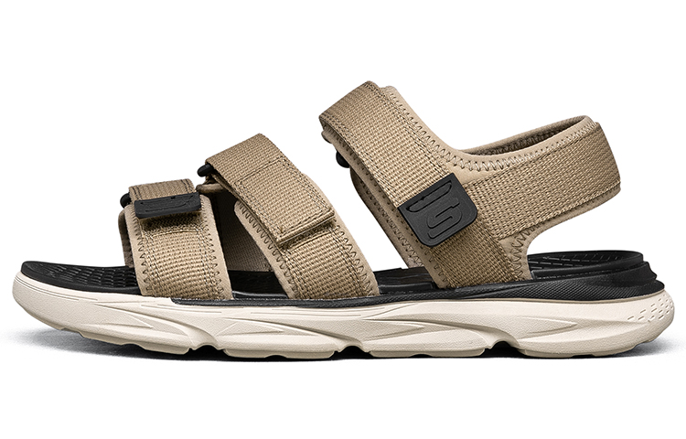 Skechers USA Streetwear 'Khaki Magic Tape Sport Sandal'