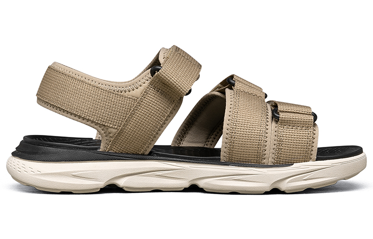 Order Skechers USA Streetwear ''Sandale Sport Khaki à Bande Velcro'' 210258-KHK