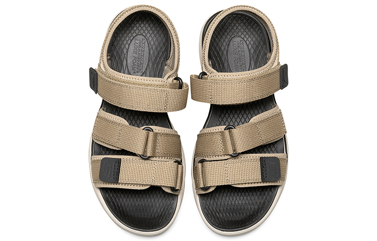 Purchase Skechers USA Streetwear ''Sandale Sport Khaki à Bande Velcro'' 210258-KHK