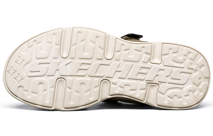 Details for Skechers USA Streetwear ''Sandale Sport Khaki à Bande Velcro'' 210258-KHK