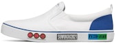 Buy Skechers V'lites Slip-On Low 'Putih Biru' 666167-WBL