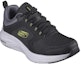 Lookbook Skechers Vapour Foam 'Hitam Low-Top Larian' 232628-BKLM
