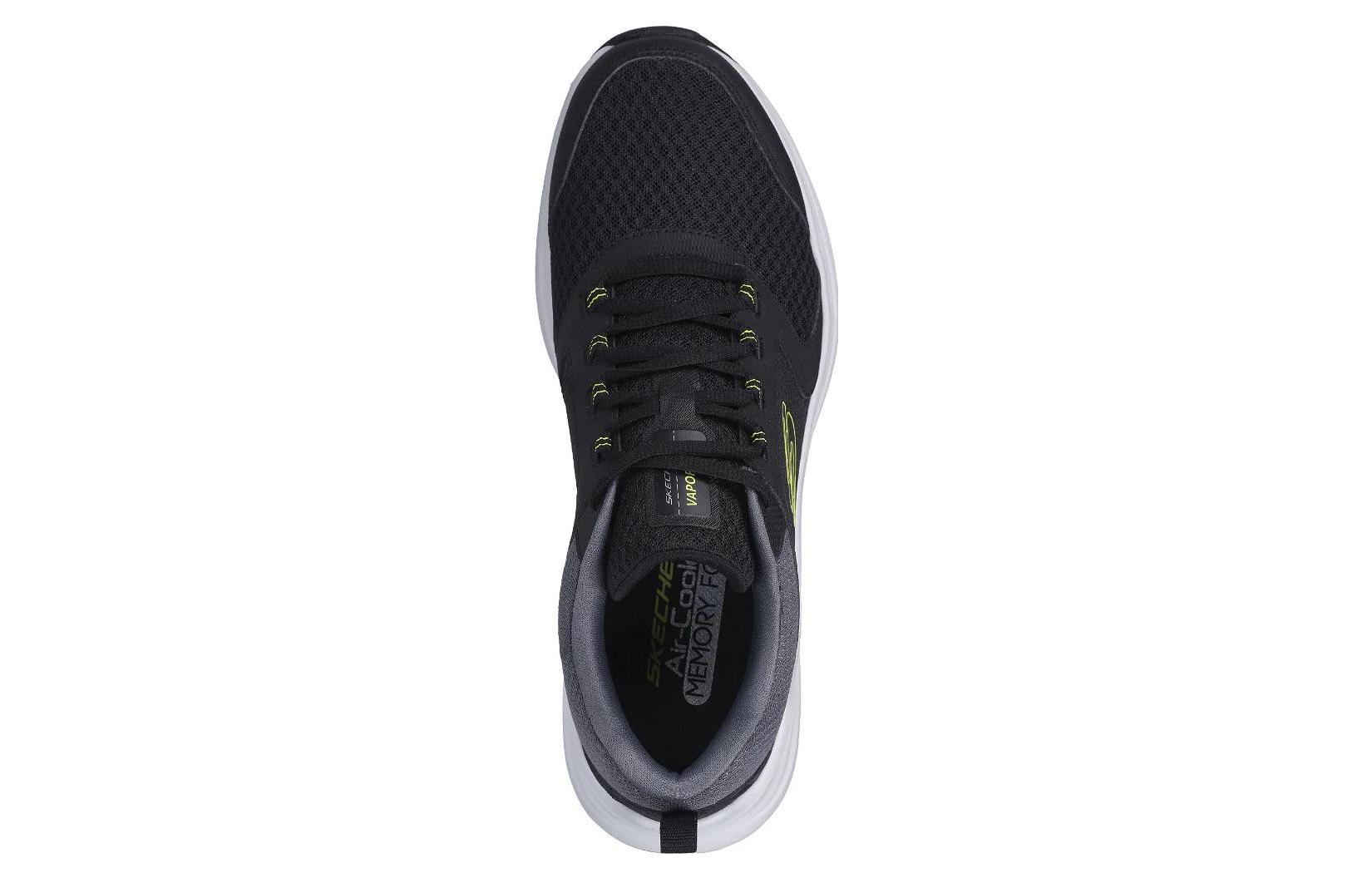 Shop Skechers Vapor Foam 'Zapatillas Negras Running Low-Top' 232628-BKLM