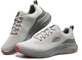 Skechers Vapor Foam 云迹 防滑耐磨 低幫 生活休閒鞋 男款 灰紅 Shop Skechers Vapor Foam 云迹 防滑耐磨 低幫 生活休閒鞋 男款 灰紅