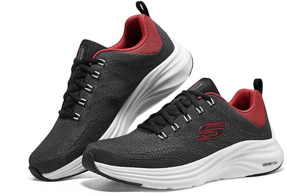 斯凯奇 Vapor Foam '芸吉 黑红' 232626-BKRD Shop 斯凯奇 Vapor Foam '芸吉 黑红' 232626-BKRD