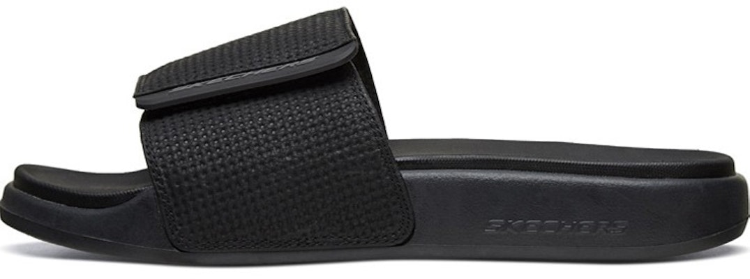 Skechers Selipar Sukan Hitam Tapak Rata Velcro 51729-BBK Buy Skechers Selipar Sukan Hitam Tapak Rata Velcro 51729-BBK