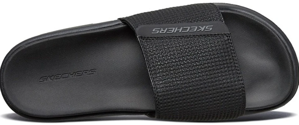 Sandales de Sport Noires Skechers à Scratch et Talon Plat 51729-BBK Lookbook Sandales de Sport Noires Skechers à Scratch et Talon Plat 51729-BBK