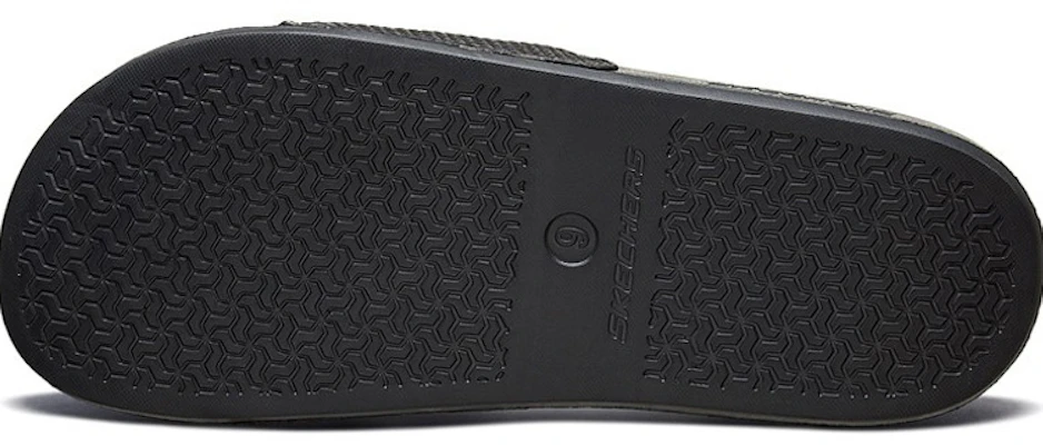 Sandales de Sport Noires Skechers à Scratch et Talon Plat 51729-BBK Shop Sandales de Sport Noires Skechers à Scratch et Talon Plat 51729-BBK