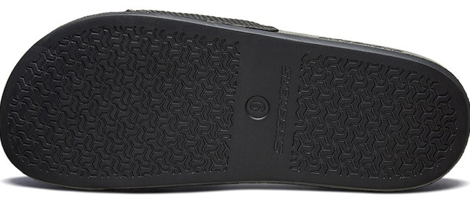 Skechers Selipar Sukan Hitam Tapak Rata Velcro 51729-BBK Shop Skechers Selipar Sukan Hitam Tapak Rata Velcro 51729-BBK