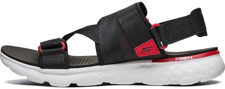skechers-velcro-outdoor-breathable-beach-sports-black-red-sandals-54263-bkrd