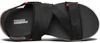 Lookbook Sandales Skechers Noires Rouges Respirantes Sport Plein Air à Scratch 54263-BKRD