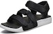 Skechers Sandal Sukan Luar Velcro Hitam Putih 666081-BKW