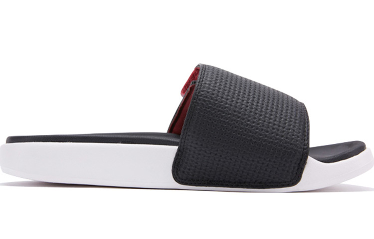 Order Skechers Sandales Sport Velcro Talon Plat Noir Rouge Stylish 51729-BKRD