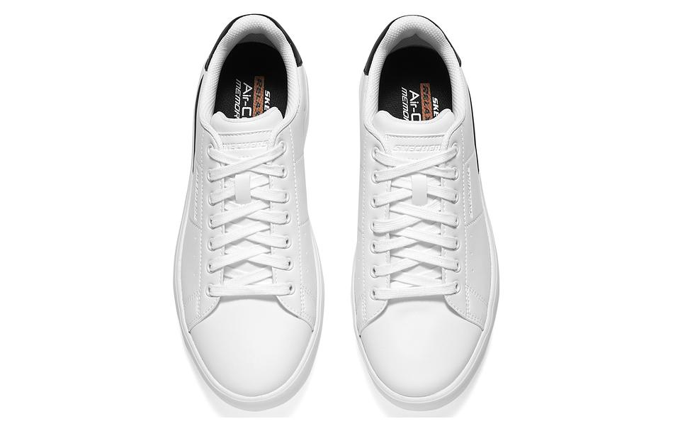 Lookbook 斯凯奇Verloma Bening宽松版鞋‘白色黑色’ 210631-WHT