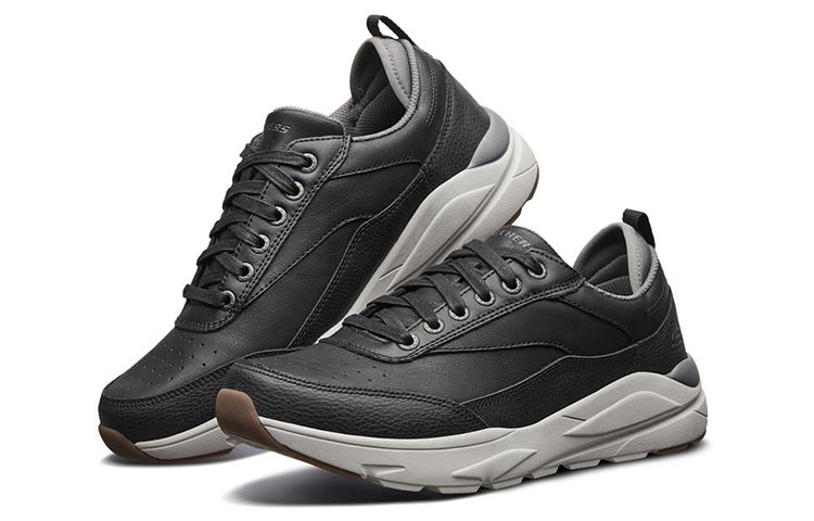Skechers Verrado Shoes 'Black Grey' 圖 3