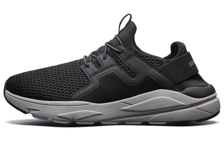 Skechers Verrado Running Shoes Black/Grey 666091-BKGY