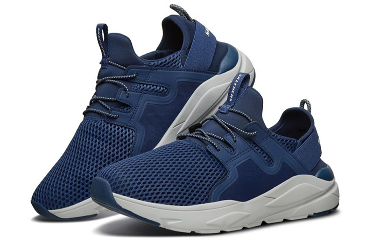 Lookbook Skechers Verrado Laufschuhe Blau/Grau 666091-NVGY