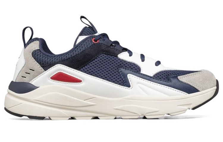 Order Skechers Verrado Hardloopschoenen Blauw/Wit/Rood 210037-NVW