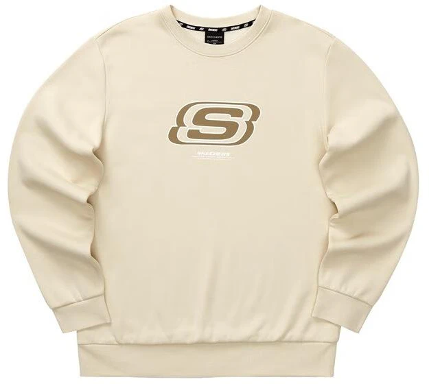 skechers-vibrant-casual-fleece-sweatshirt-letter-print-unisex-mocha-cocoa-l322-u084-00-xe