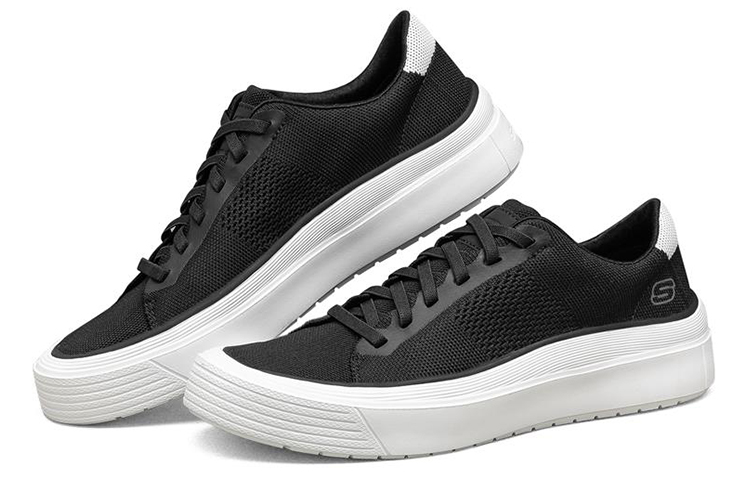 Lookbook Skechers Viewport Scarpe Basse Sneaker Nere 210131-BLK