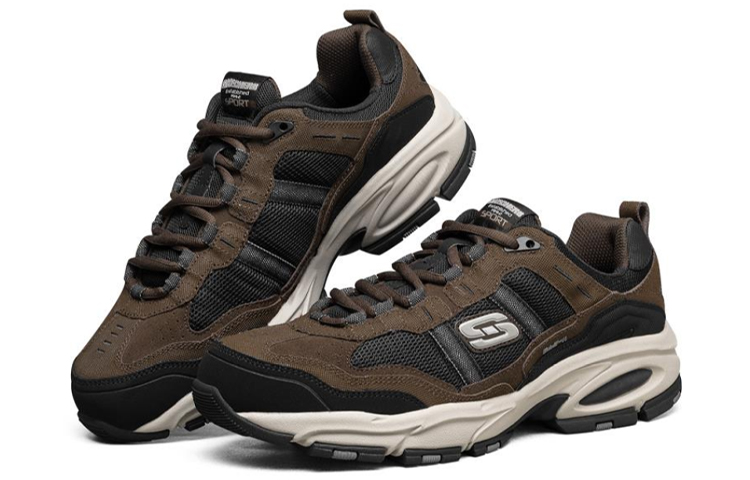 Lookbook Skechers Vigor 2.0 Scarpe Running Marrone/Nero/Bianco 51241-BRBK