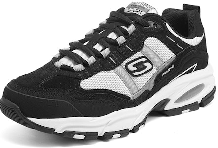 Skechers Vigor 2.0 耐磨低筒爸爸鞋 黑白拼色 Lookbook Skechers Vigor 2.0 耐磨低筒爸爸鞋 黑白拼色