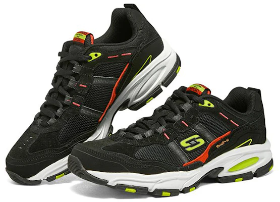 Skechers Vigor 2.0 ''Noir Jaune Orange'' 51241-BKMT Lookbook Skechers Vigor 2.0 ''Noir Jaune Orange'' 51241-BKMT