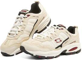 Shop Skechers Vigor 2.0 低筒老爹鞋 米白