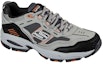 Lookbook Skechers Vigor 2.0 'Kelabu Nanobet Hitam' 237067-GYOR