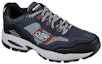 Lookbook Skechers Vigor 2.0 'Nanobet Navy' Lelaki 237067-NVGY
