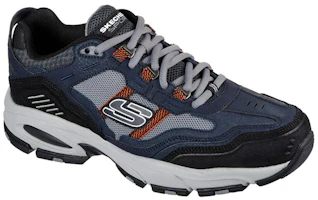 Lookbook Skechers Vigor 2.0-Nanobet 舒適防滑低筒休閒運動鞋 海軍藍