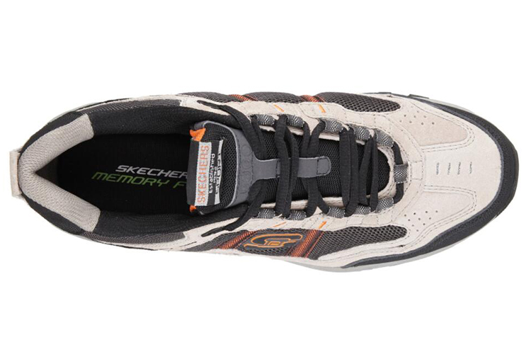 Lookbook Skechers Vigor 2.0 'Coklat Retro-Hitam' 51241-TPBK
