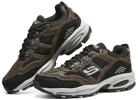 Skechers Vigor 2 'Hitam Coklat' 237067-BRBK Lookbook Skechers Vigor 2 'Hitam Coklat' 237067-BRBK