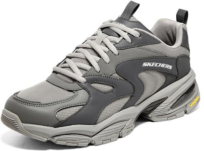 Skechers Vigor 3.0 減震防滑耐磨 低筒 老爹鞋 炭灰色 Lookbook Skechers Vigor 3.0 減震防滑耐磨 低筒 老爹鞋 炭灰色