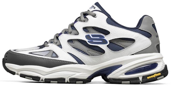 スケッチャーズ Vigor 3.0 白/灰/青 ランニングシューズ 237146-WNV Buy スケッチャーズ Vigor 3.0 白/灰/青 ランニングシューズ 237146-WNV