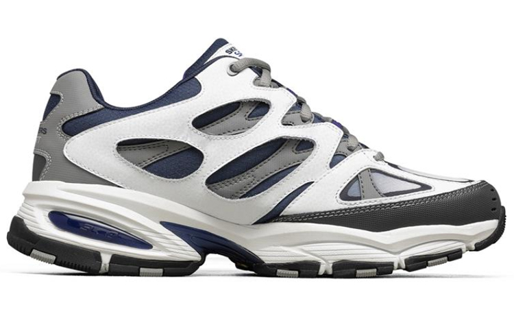 Order Kasut Larian Skechers Vigor 3.0 Putih/Kelabu/Biru 237146-WNV