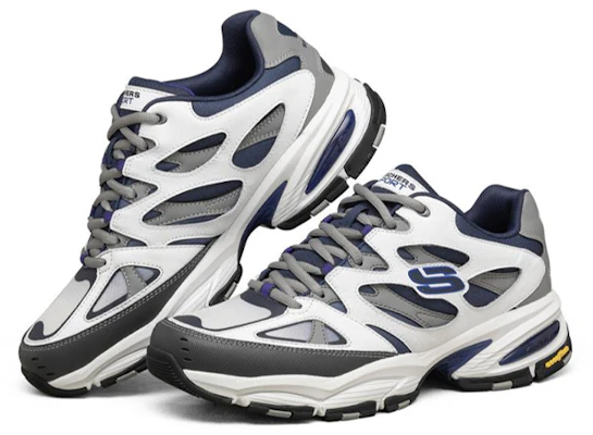 Kasut Larian Skechers Vigor 3.0 Putih/Kelabu/Biru 237146-WNV Lookbook Kasut Larian Skechers Vigor 3.0 Putih/Kelabu/Biru 237146-WNV
