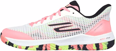 Skechers Viper Court Pro Sneakers 'White Pink Black' 246069C-WMLT Skechers Viper Court Pro Sneakers 'White Pink Black' 246069C-WMLT