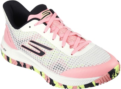 Skechers Viper Court Pro 防滑耐磨 低筒 跑步鞋 男款 白粉 Lookbook Skechers Viper Court Pro 防滑耐磨 低筒 跑步鞋 男款 白粉