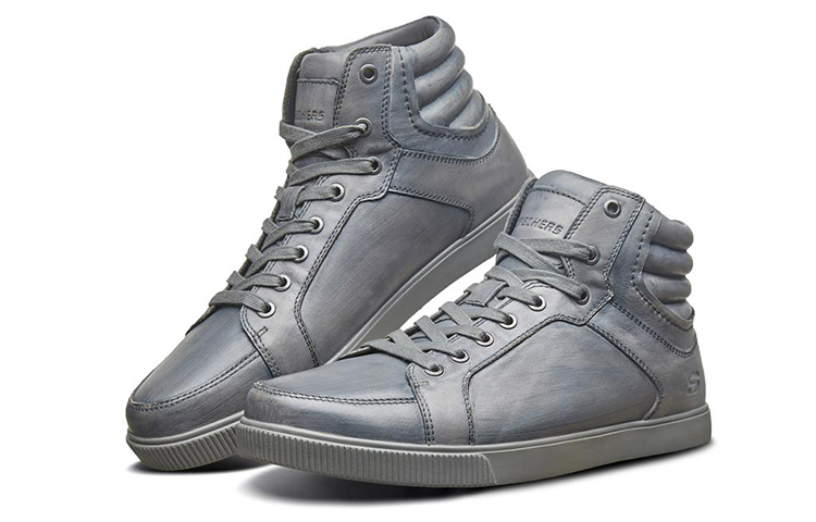 Lookbook Skechers Volden High-Top Casual ''Grigio Carbone'' 65730-CHAR