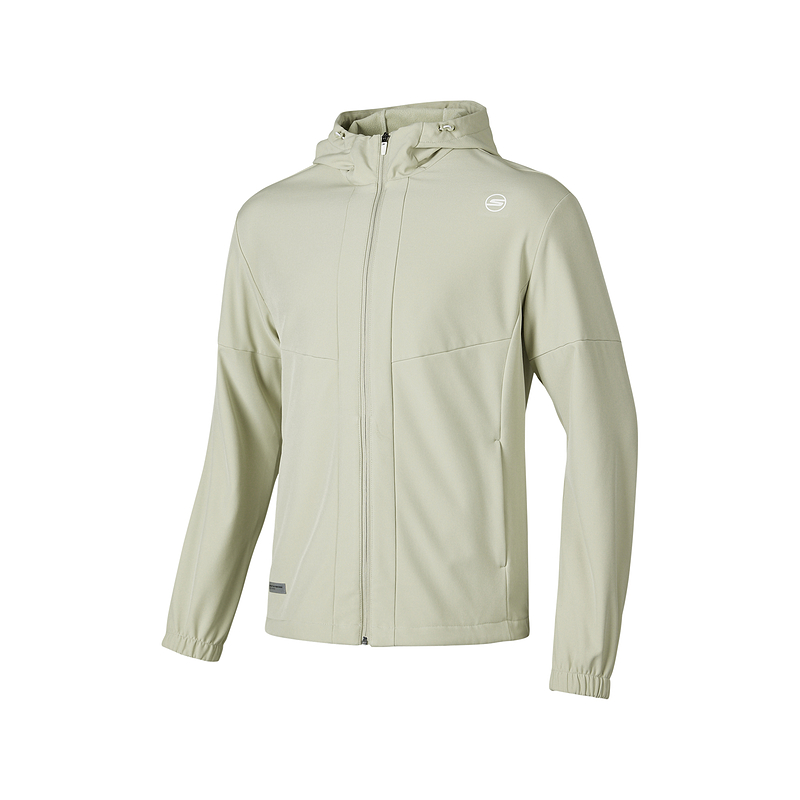 Skechers Water-Resistant Hooded Jacket Olive Green - Soft & Windproof P424M158-036H