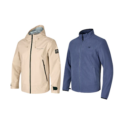 Skechers Waterproof Windproof Breathable Hooded Jacket - Gray P424M027-01CG