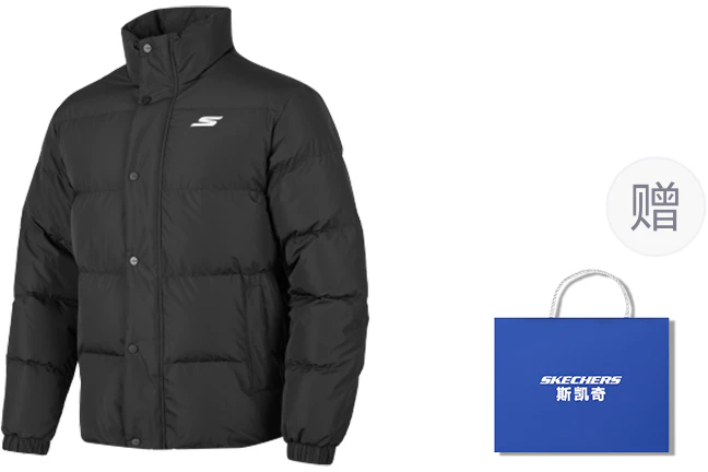 skechers-waterproof-windproof-oilproof-puffer-jacket-unisex-carbon-black-p423-u038-0018