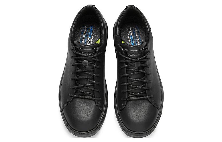 Shop Skechers Wide Fit Low 'Black Business Comfort' 210715-BBK