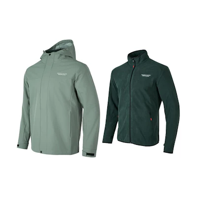 Skechers Windproof Warm Hooded Jacket Men’s Teal Green SS24 P423W186-035Z