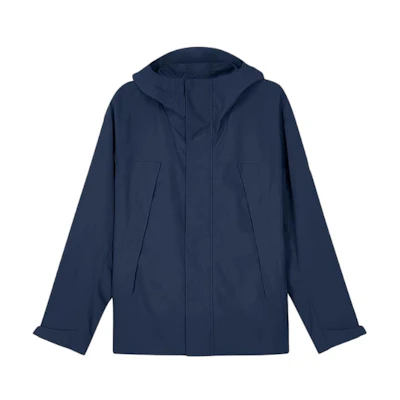 Skechers Windproof Waterproof Hooded Zip Jacket Navy Blue L324M081-002Z