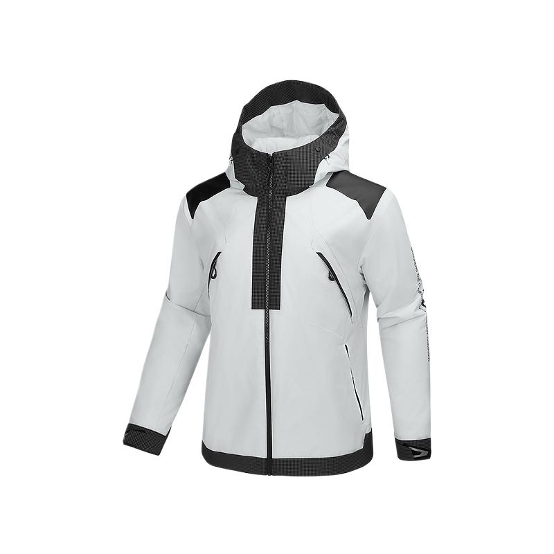 Skechers Windproof Waterproof Oil-Resistant Warm Outdoor Jacket - Slate Blue P125M004-053A